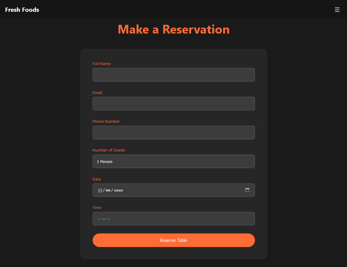 Reservation System